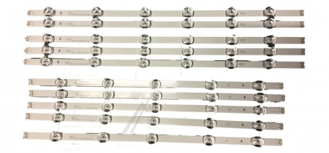 LED pašvietimo juostų komplektas LG 55" ekranui (5A+5B)